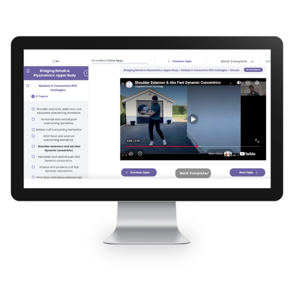 Bridging Rehab & Plyometrics: Upper Body