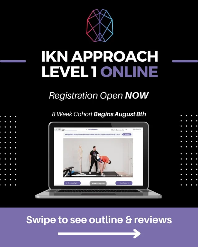 Our Level 1 Online course is LIVE and open for sign-up!✅

This 8 week self paced course will start on August 8th with the first week of material becoming available 

This course has some fresh updates too and is the best version of our Level 1 yet 🔥🔥

If you not sure where to start with us, then start here.

This course has 16 hours of material, resources to ask questions and will teach you an assessment and exercise prescription framework to help you get better results with every client.

We cover the entire body, including upper limb, lower limb and the midline.

Head to the link in our bio today to grab it before it sells out. Spots are limited. 👊🏻