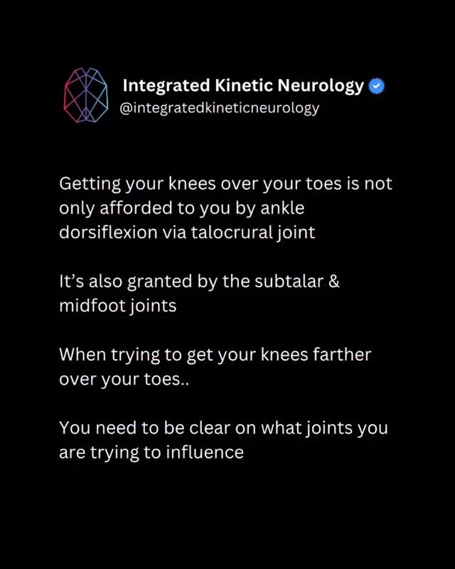 Just because ankle dorsiflexion couples with foot pronation during locomotion, doesn’t mean that you can’t dorsiflex your ankle without foot pronation